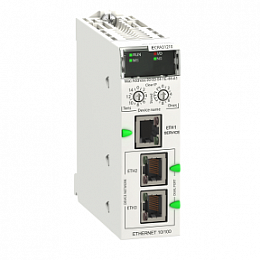 Адаптер сброса дистанционных входов/выходов Ethernet M580 Schneider Electric. Вид 1