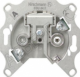 4600 Вставка антенной розетки тупиковая  GIRA. Вид 1