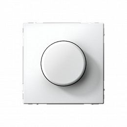 Светорегулятор повор-нажим, LED, RC, 400Вт, механизм (белый) ARTGALLERY Systeme Electric. Вид 1
