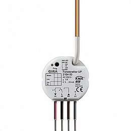 Устройство управления системой отопления//жалюзи Instabus KNX//EIB, скрытого монтажа Gira. Вид 1