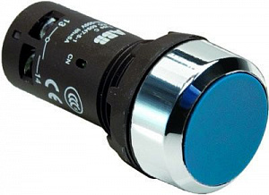 COS  Кнопка CP2-30L-01 синяя с фиксацией 1HЗ ABB. Вид 1