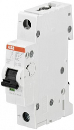 S201MT K30UC Автоматический выключатель 1-полюсный, 30А, 10kA, DC (хар-ка K) ABB. Вид 1
