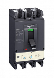 CVS 630F 3P TM600D 630A Термо-магнитный 3-х полюсный автомат 630А 36kA, подключ. под шину Schneider Electric. Вид 1