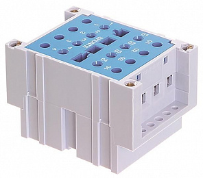 ENT  Блок PF-DS-VL Клеммный для цепей полярности, не размыкаемый, монтаж на плату, винтовые клеммы TYCO. Вид 1