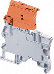 Клемма ZS4-S-R2 винт 4мм.кв. с разъед. совместимый с профилем ZS4-SF TYCO. Вид 1