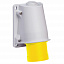 Вилка кабельная, настенная быстр 16а 2P-E 100-130 IP44 Schneider Electric. Вид 1.
