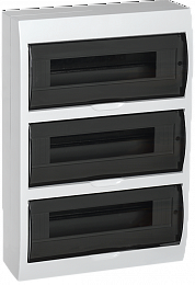KREPTA 3 Корпус пластиковый ЩРН-Пк-45 IP41 белый ИЭК. Вид 1