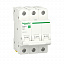 Автоматический выключатель 3-полюсный (АВ) С 32А 6кA Schneider Electric. Вид 1.