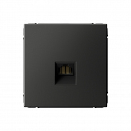 Розетка компьютерная RJ45, кат. 6A, механизм (базальт) ARTGALLERY Systeme Electric. Вид 1