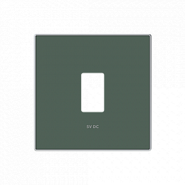 8585.2 CM Накладка для механизма USB зарядного устройства, SKY, Комодоро ABB. Вид 1