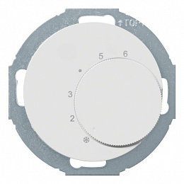 Регулятор температуры помещения (полярная белизна) R.classic Berker. Вид 1