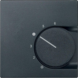 Центральная плата терморегулятора с перекл., sm (антрацит) Merten Schneider Electric. Вид 1