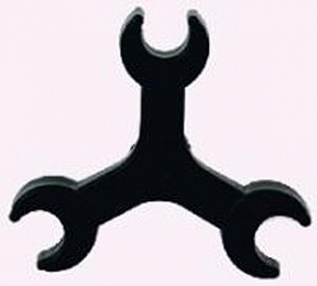 Пластиковый электродный разделитель трехполюсный Finder. Вид 1