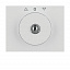 Накладка с замком к жалюзийному замочному выключателю (полярная белизна, глянцевый) K.1 Berker. Вид 1.