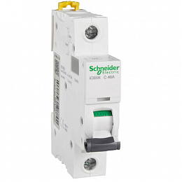 iC65N 1P 40А Автоматический выключатель 1-полюсный, 40А, 6кА (хар-ка C) Schneider Electric. Вид 1