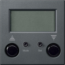 Таймер для жалюзи (антрацит) Merten Schneider Electric. Вид 1