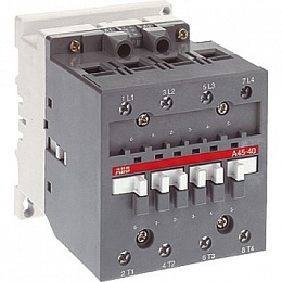 AF45-40-00 Контактор 4-х полюсный 45A с катушкой управления 100-250В AC/DC ABB. Вид 1