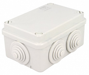 Коробка расп.гермет.с вводами пласт.винт IP55 105х70х50мм ШхВхГ ABB. Вид 1