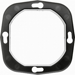 Уплотняющий фланец для всех водозащищенных механизмов с/у, IP44 (серый) Berker. Вид 1