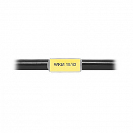 WKM 18/43 Маркировка кабеля (1упак.-50шт) Weidmuller. Вид 1