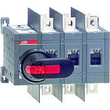 OT200E03WC Реверсивный рубильник 3-пол. 200А с увеличенным межфазным расстоянием (без ручки и переходника) ABB