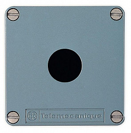 Кнопочный пост, пустой, металлический xapm1201h29 Schneider Electric. Вид 1