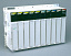 Шасси 10 слотов, покрытие Schneider Electric. Вид 1.