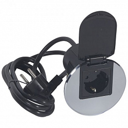 Настольный кабельный оранайзер 2К+З+USB charg. (белый) Legrand. Вид 1