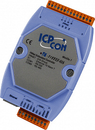 PC-совместимый контроллер 40МГц, Ethernet, 1xRS232, 1xRS485, FRnet ICP DAS. Вид 1