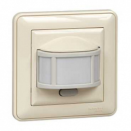 Датчик движения, ИК, pro 2300Вт, в сборе (слоновая кость) Wessen 59 Schneider Electric. Вид 1