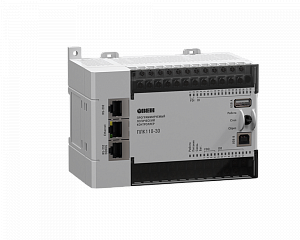 ПЛК110_24.30.К_М Контроллер ОВЕН. Вид 1