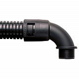 AL21/050/C90/BL Фитинг Adaptalok AL, 90°, нейлон, черный, резьба 050, Ø21, AL21/050/C90/BL (10шт) ABB