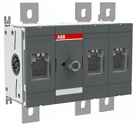 OT800E12 Рубильник 3-полюсный на 800А (без ручки и переходника) ABB. Вид 1