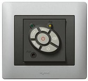 Тюнер 15В, память на 10 радиостанций, вст. антена Valena Legrand. Вид 1