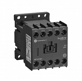 Контактор 3-полюсный, 6А, 1НЗ, 12В DC Systeme Electric. Вид 1