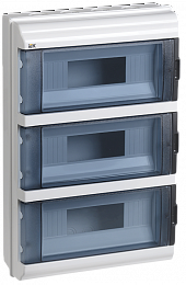 Корпус пластиковый КМПн-36 IP55 ИЭК. Вид 1