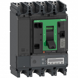 NSX400R 4P MIC.6.3E 400 Автоматический выключатель 4-полюсный, 400, 200kA Schneider Electric. Вид 1