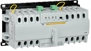 Устройство АВР модульное АВР-2 LITE 63А KARAT ИЭК. Вид 1