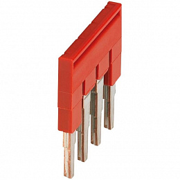 Перемычка для клеммников сечением провода 4мм2, 4 полюсная Schneider Electric. Вид 1