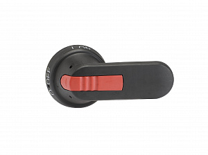 OHB95J12T Ручка "черная" выносная I-O, для переходника 12мм, для OT315...400 IP65 ABB. Вид 1