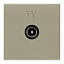 N2250.7 CV Розетка телевизионная TV R (единственная) 2-модульный (шампань) Zenit ABB. Вид 1.