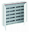 CA45VZRU Шкаф 240 М навесной IP44, 800x1050x160 с расст. между DIN-рейками 125 мм и винт. клеммами N/PE ABB. Вид 1.