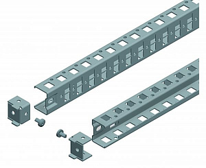 Однорядные универсальные поперечные рейки S1100 (1компл.-2шт.) Schneider Electric. Вид 1