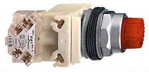 Кнопка с подсв. красная, 24в 9001k2l35rh13 Schneider Electric. Вид 1