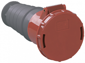 Розетка переносная ССИ-234 3Р+РЕ 63А 380-415В IP54 ИЭК. Вид 1