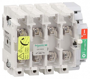 Выключатель-разъединитель-предохранитель 4X250A, 1 Schneider Electric. Вид 1