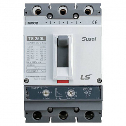 TS250N FTU 160A 3P3T Автоматический выключатель TS250N (50kA) FTU 160A 3P3T LS Industrial Systems. Вид 1