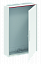 CA25 Шкаф навесной IP44, 800x550x160мм, пустой с дверью CA25 ABB. Вид 1.