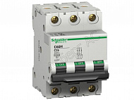 iC60N 3P 2А Автоматический выключатель 3-полюсный, 2А, 6кА (хар-ка B) Schneider Electric