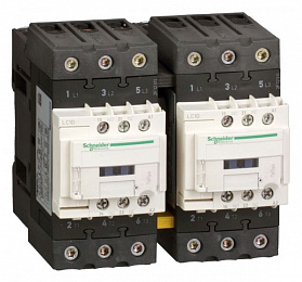 Реверсивный контактор 3-х полюсный 65А, 230В AC Schneider Electric. Вид 1